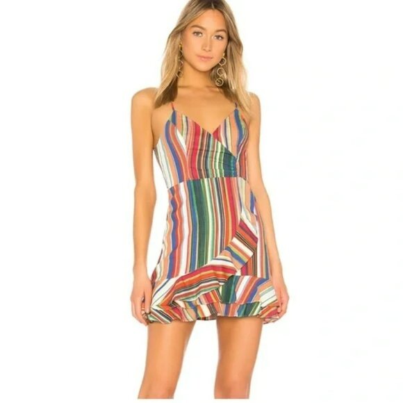 Parker ‘Jay Dress’ in Amalfi Stripes.  SZ 6 - Picture 1 of 6
